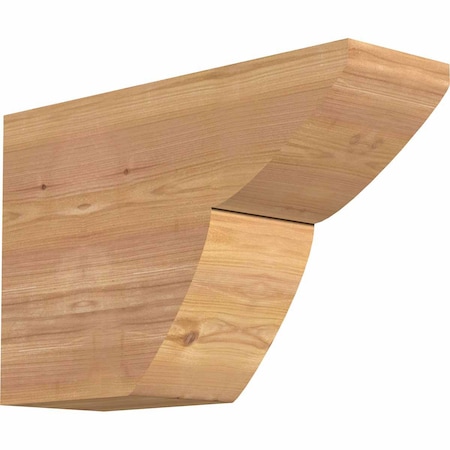 Ekena Millwork Crestline Smooth Rafter Tail, Western Red Cedar, 5 1/2"W x 12"H x 18"L RFT06X12X18CRE00SWR